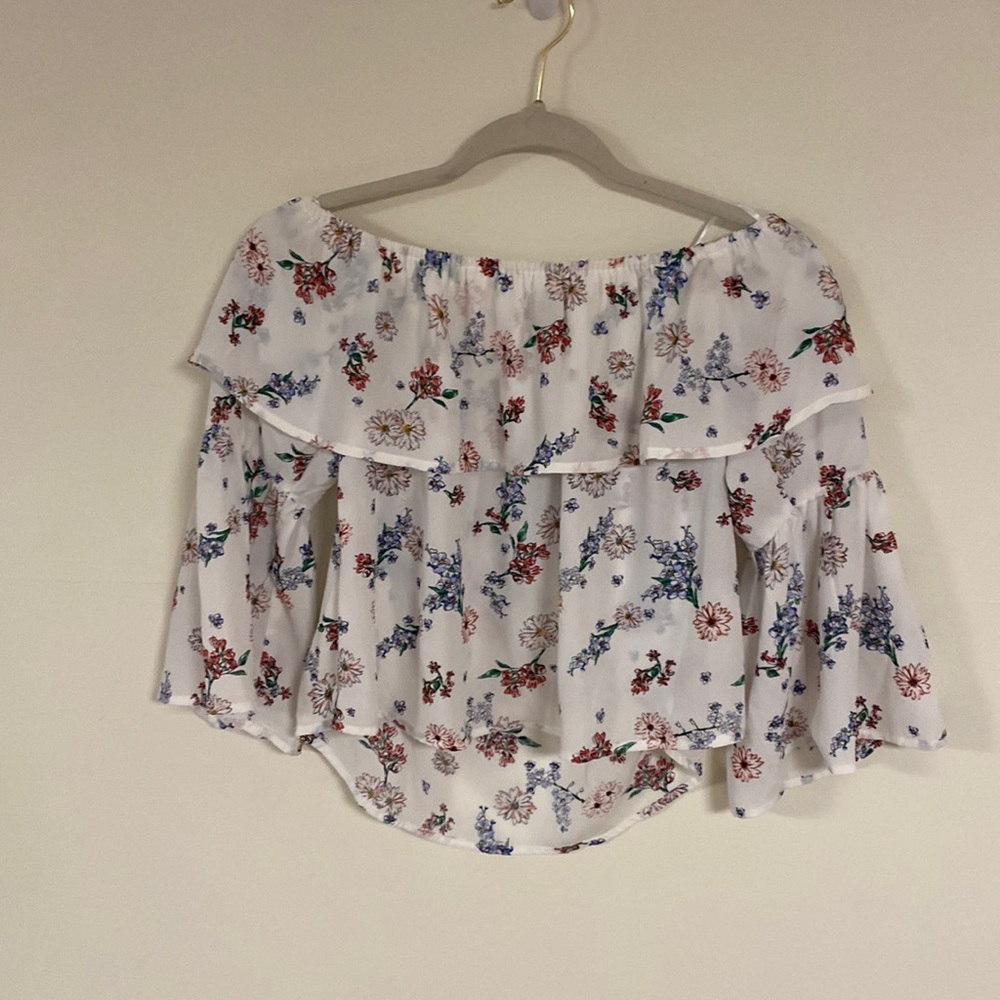 Off the shoulder blouse